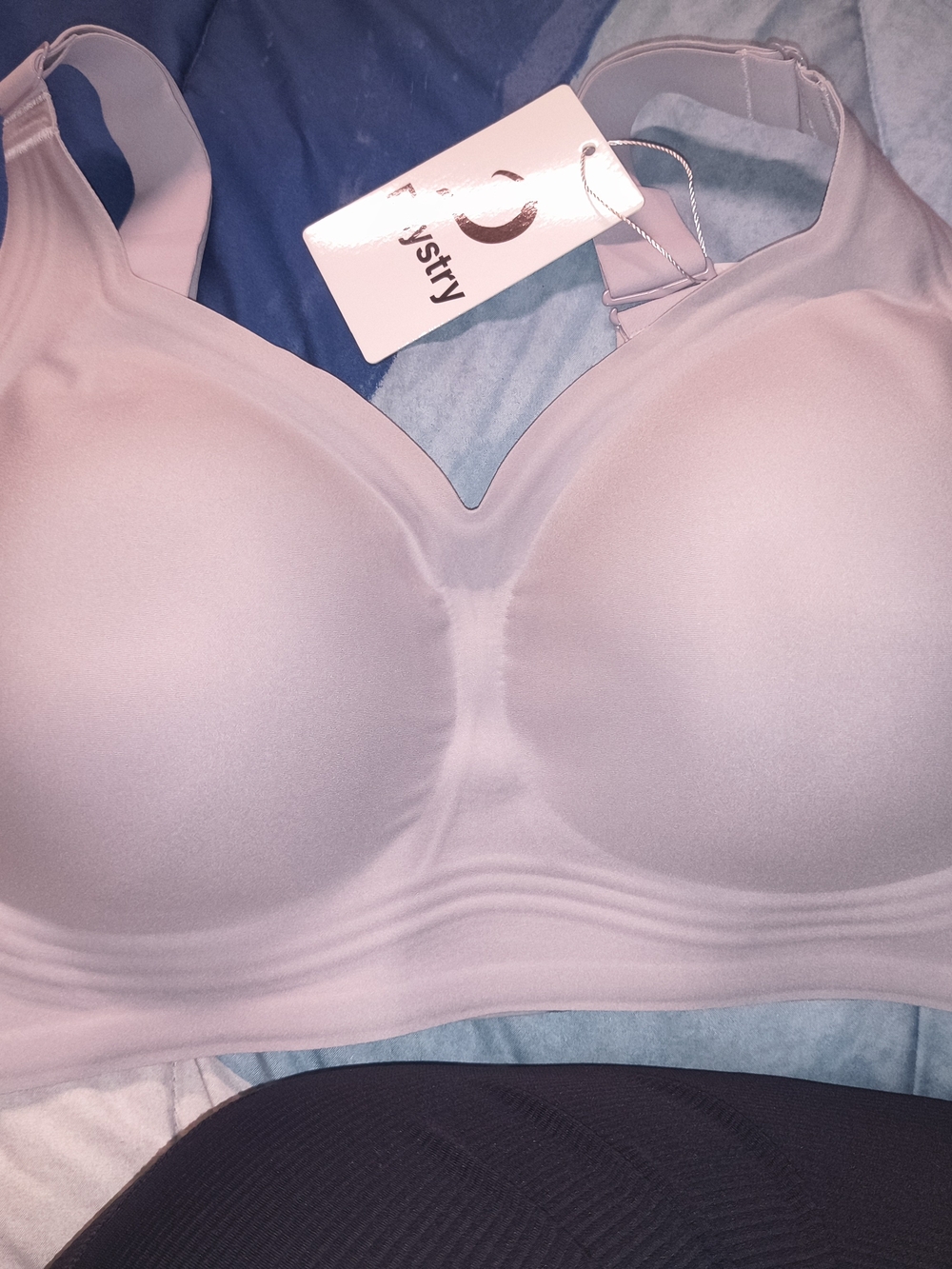 Seamless grey 3xl Wireless Bra